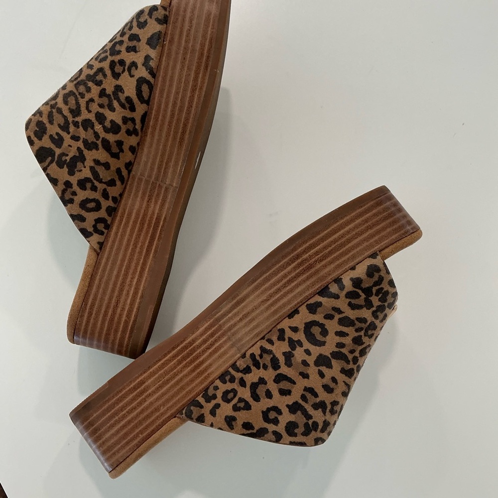 Kelsi Dagger Suede Dover Sandals Sz 6.5 - Picture 5 of 12